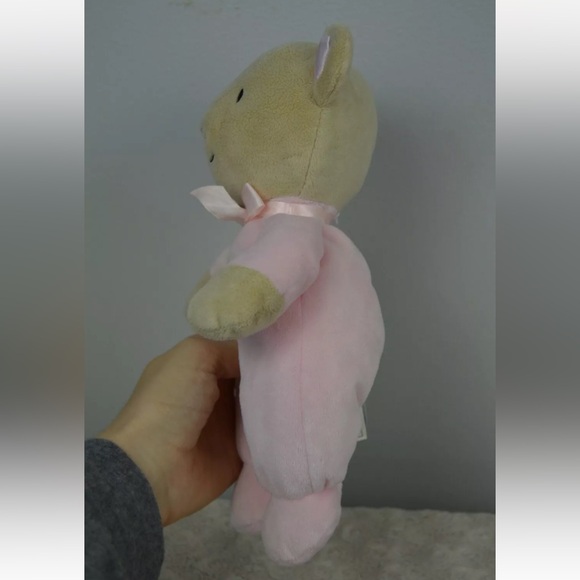 Carter's Teddy Bear Plush Stuffed Animal Pink Thank Heaven for Little Girls Tan - Picture 4 of 7